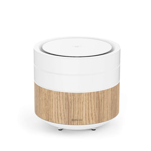 BRID Air Purifier - Clear White & Oak