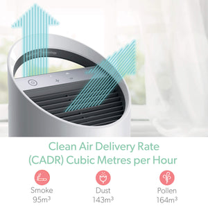 Leitz TruSens Z-1000 Air Purifier Clean Air Delivery Rate